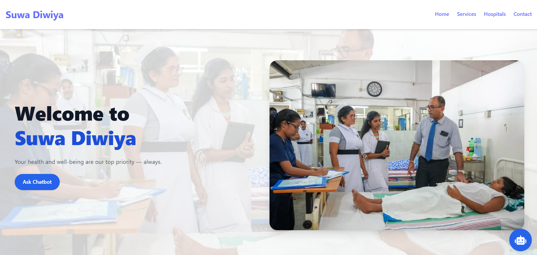 SuwaDiwiya – Smart Digital Health Companion