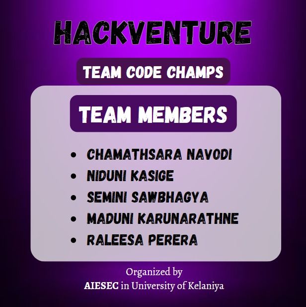 Hackventure 1.0 2024 - Semi Finalist image 2